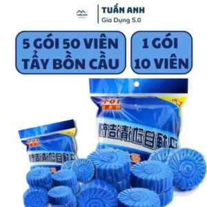 viên tẩy bồn cầu
