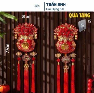 Dây treo tài lộc trang trí Tết